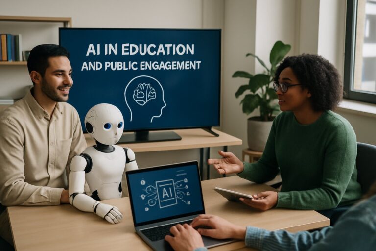 AI in Education and Public Engagement: A New Frontier